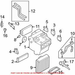 Audi HVAC Blend Door Actuator 4B1820511